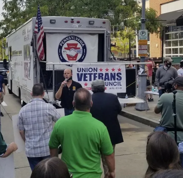 Union Vet Allegheny-Fayette Central Labor Council President Darrin Kelly